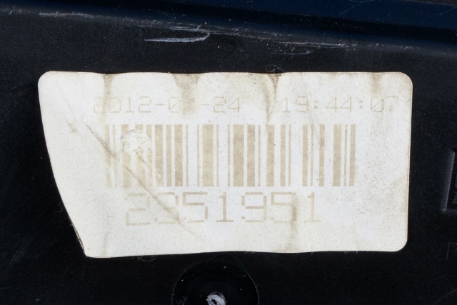 Bilstereo navigasjon betjeningspanel til Volvo V70 2007-2013 (Type III, Fase 1)  (VOLVO|30795271|)