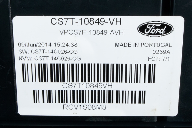 Instrumentpanel til Ford Mondeo 2011-2014 (Type IV, Fase 2) (FORD|CS7T-10849-VH|)