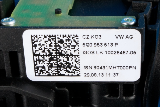 Bryter combi til Škoda Octavia 2013-2016 (Type III, Fase 1)  (VAG|5Q0 953 507 AA|)