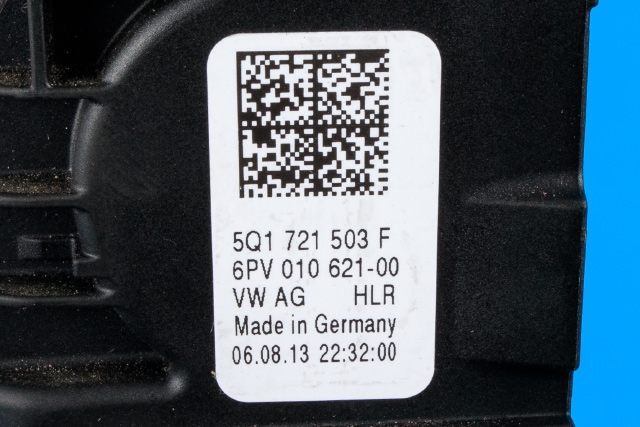 Pedal gass til Škoda Octavia 2013-2016 (Type III, Fase 1) (HELLA|6PV 010 621-00|5Q1 721 503 F|)