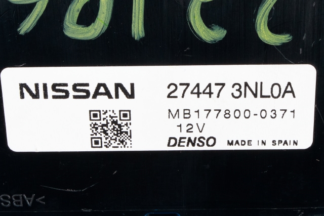 Styreenhet klima/aircondition til Nissan Leaf 2011-2017 (Type I) (NISSAN|27447-3NL0A|)