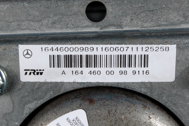 Airbag rattpute til Mercedes GL 2006-2012 (X164) (X164) (MERCEDES|A 164 460 00 98|)