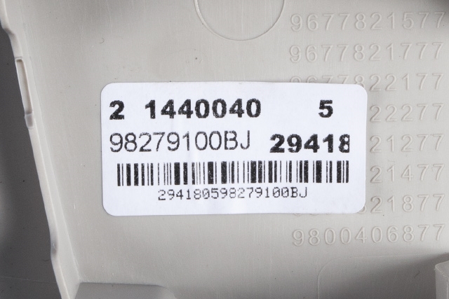 Taklyspanel til Toyota Proace 2016-->> (Type II) (PSA|98 279100 BJ|)
