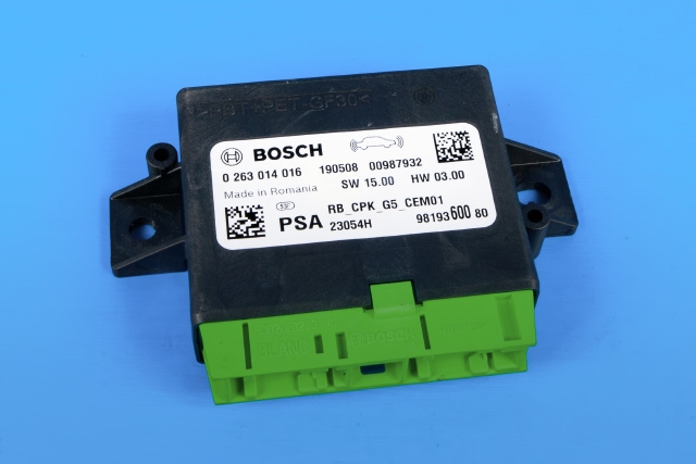 Styreenhet parkering til Toyota Proace, 2016-->> (Type II)  (BOSCH|0 263 014 016)