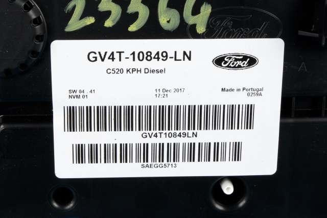 Instrumentpanel til Ford Kuga 2013-2019  (FORD|GV4T-10849-LN|)