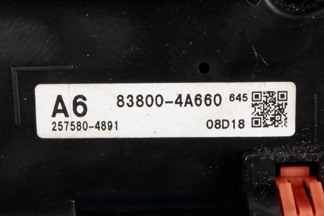 Instrumentpanel til Toyota RAV4 2019-->> (Type V)  (TOYOTA|83800-4A660|)