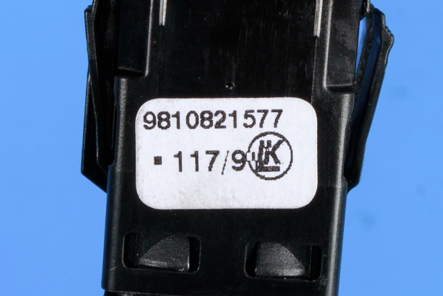 Bryter diverse til Toyota Proace 2016-->> (Type II)  (PSA|98 108215 77|)