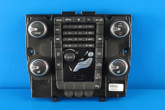 Bilstereo navigasjon betjeningspanel til Volvo XC60, 2008-2013 (Type I, Fase 1) (VOLVO|30795271)