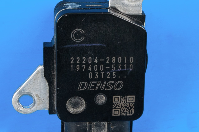 Luftmengde/luftmassemåler til Toyota RAV4 2016-2019 (Type IV, Fase 2)  (DENSO|197400-5310|22204-28010|)