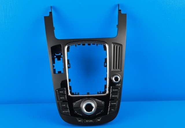 Bilstereo navigasjon betjeningspanel til Audi A4, 2007-2014 (Type IV) (B8) (B8) (VAG|8T0 919 611 WFX)