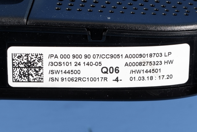 Taklyspanel til Mercedes GLC 2015-2022 (X253) (X253) (MERCEDES|A 000 900 90 07|)