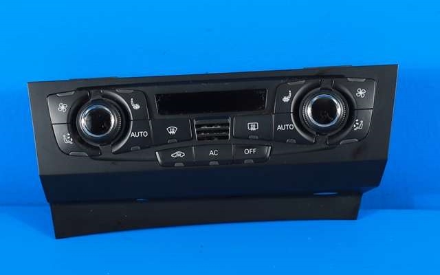 Varmeapparat betjening til Audi A4, 2007-2014 (Type IV) (B8) (B8) (VAG|8T1 820 043 AC)