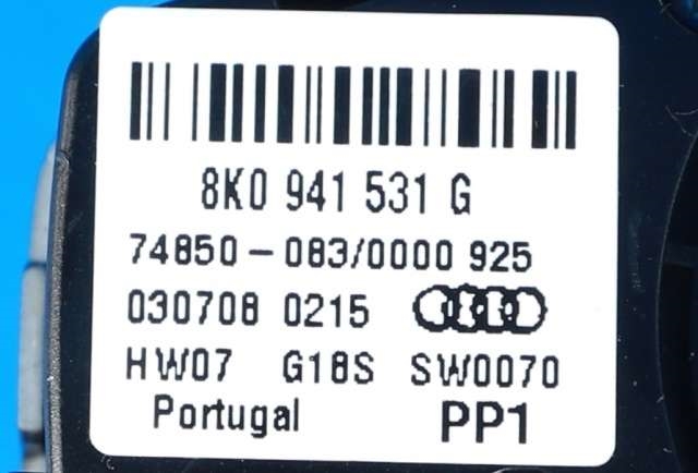 Bryter lys til Audi A4 2007-2014 (Type IV) (B8) (B8) (VAG|8K0 941 531 G|)