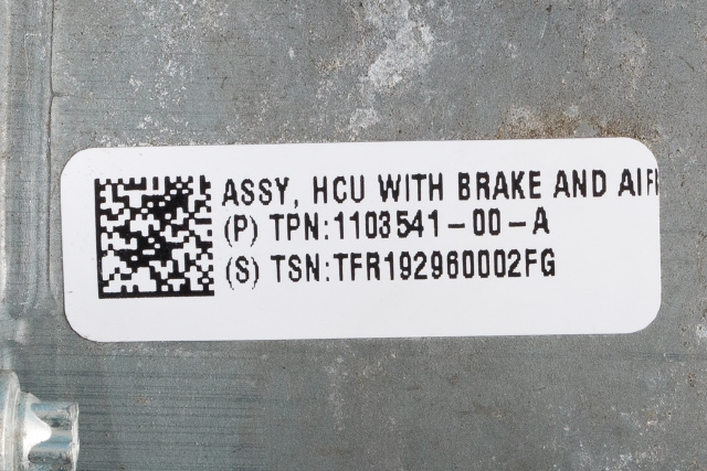 ABS sentral til Tesla Model 3 2018-2023 (Fase 1)  (TESLA|1044745-00-B|1103541-00-A|)