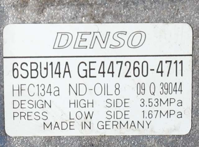 Aircondition kompressor til BMW X1 2009-2015 (E84) (E84) (DENSO|447260-4711|)