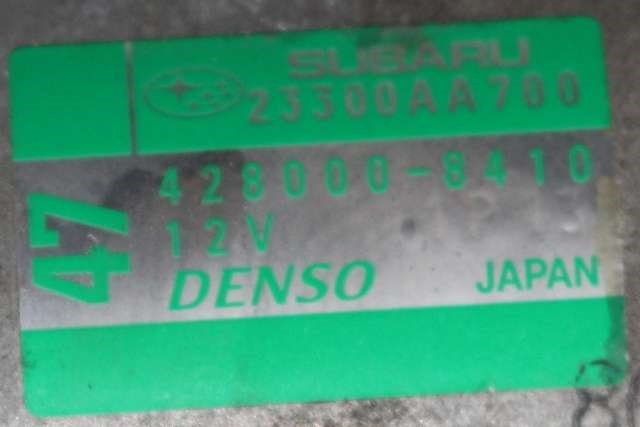 Starter til Subaru Forester 2013-2019 (Type IV) (DENSO|428000-8410|23300-AA700|)