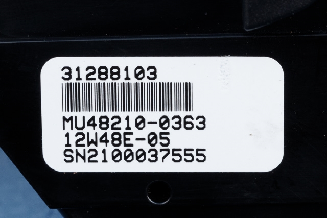 Bilstereo betjeningspanel til Volvo V40 2012-2019  (VOLVO|31288103|)