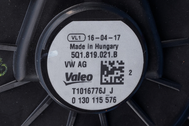 Varmeapparat motor til VW Golf VII 2012-2017 (Fase 1)  (VAG|5Q1 819 021 B|)