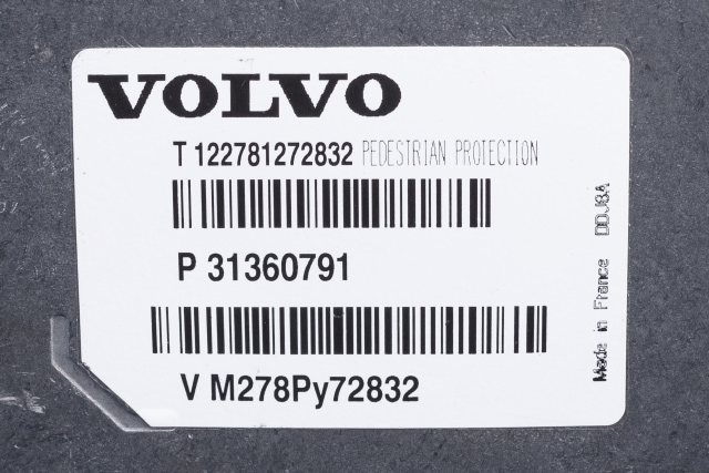 Styreenhet airbag hovedsensor til Volvo V40 2012-2019  (VOLVO|31360791|)