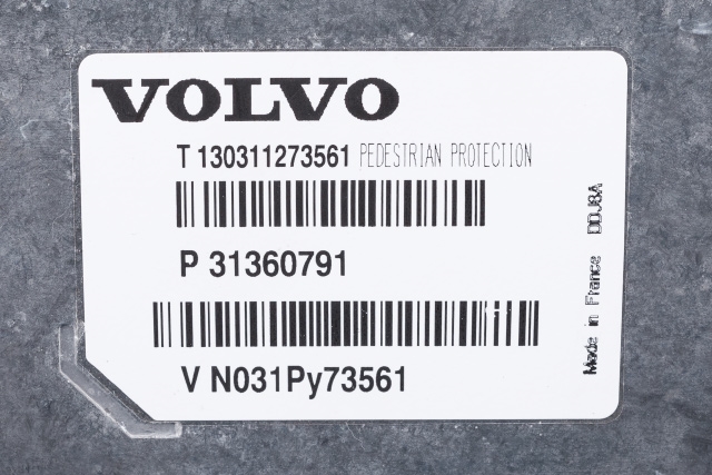Styreenhet airbag hovedsensor til Volvo V40 2012-2019 (VOLVO|31360791|)