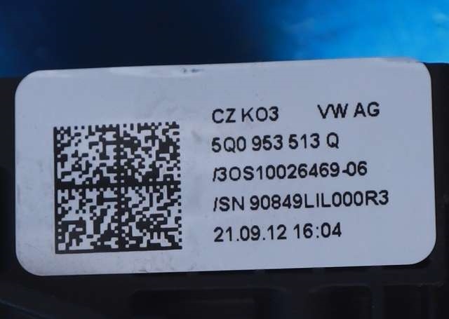 Bryter combi til VW Golf VII 2012-2017 (Fase 1)  (VAG|5Q0 953 507 AB|)