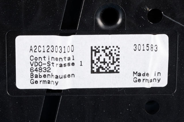 Instrumentpanel til VW Golf VII 2017-2020 (Fase 2)  (VAG|5G1 920 754 C|)