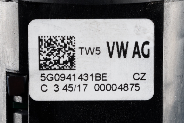 Bryter lys til VW Golf VII 2017-2020 (Fase 2) (VAG|5G0 941 431 BE|)