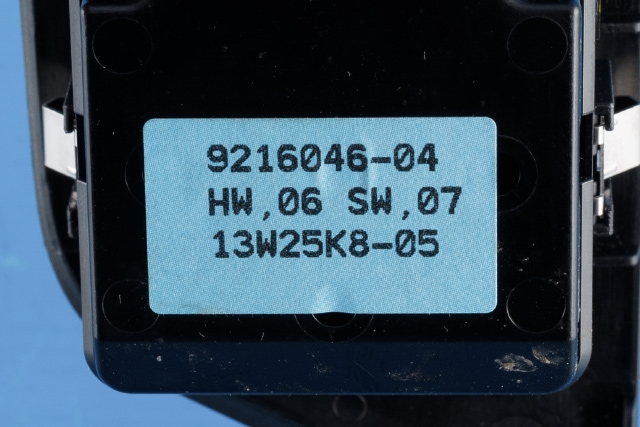Bryter ruteheis førerdørspanel til BMW X1 2009-2015 (E84) (E84) (BMW|9 216 046|)
