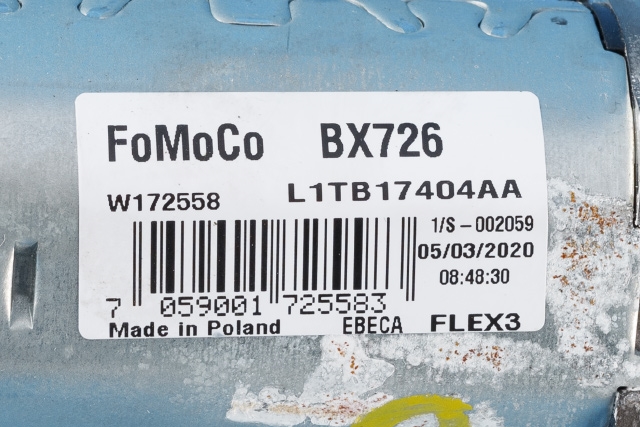 Viskermotor bakrute til Ford Puma 2019-->> (FORD|L1TB-17404-AA|)