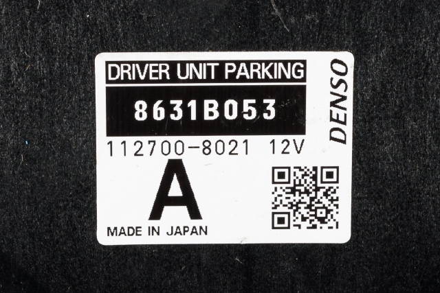 Styreenhet parkering til Mitsubishi Outlander 2012-2015 (Type III, Fase 1) (DENSO|112700-8021|8631B053|)