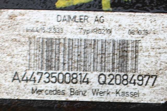 Kardang klokke bak til Mercedes Vito 2014-->> (W447) (W447) (MERCEDES|A 447 350 08 14|)