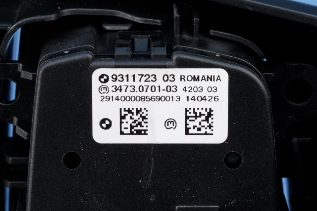 Bryter lys til BMW i3 2013-2022  (BMW|9 311 723|)