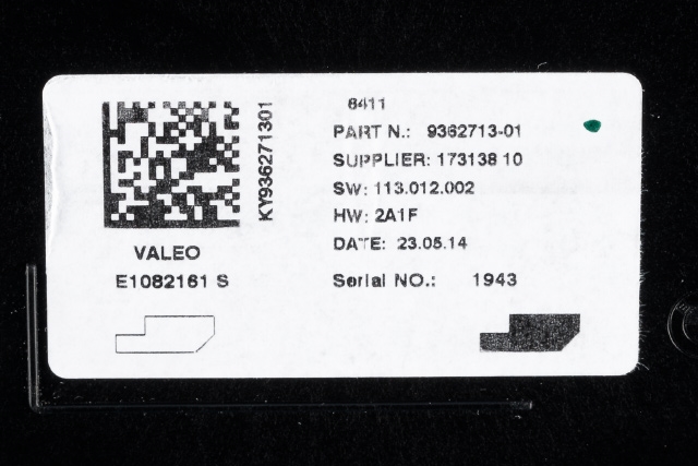 Styreenhet klima/aircondition til BMW i3 2013-2022  (BMW|9 362 713|)
