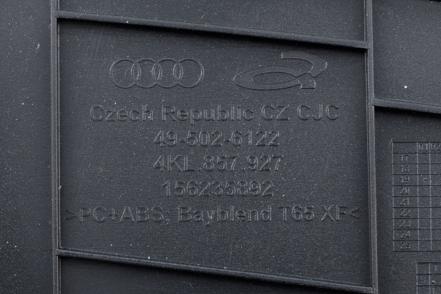 Dashbord diverse til Audi e-tron 2018-->> (VAG|4KL 857 927|)
