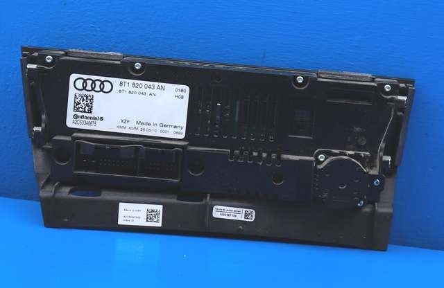 Varmeapparat betjening til Audi A4 2007-2014 (Type IV) (B8) (B8) (VAG|8T1 820 043 AN|)