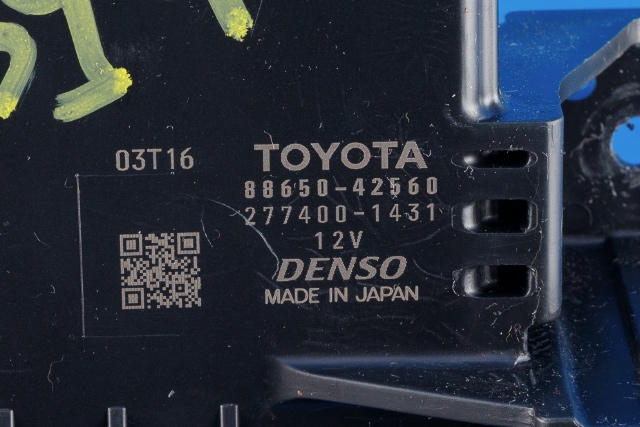 Styreenhet klima/aircondition til Toyota RAV4 2016-2019 (Type IV, Fase 2) (DENSO|277400-1431|88650-42560|)
