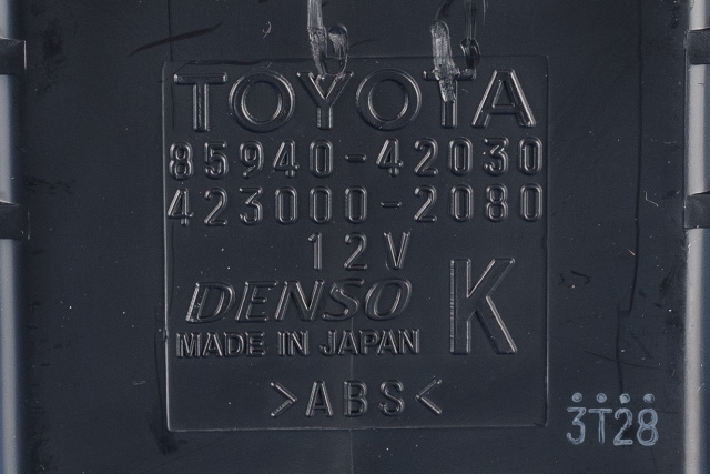 Rele diverse til Toyota RAV4 2016-2019 (Type IV, Fase 2)  (DENSO|423000-2080|85940-42030|)