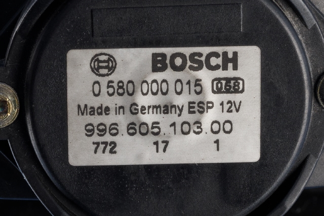 Motorrom diverse til Porsche 911 1998-2005 (996) (996) (BOSCH|0 580 000 015|996.605.103.00|)