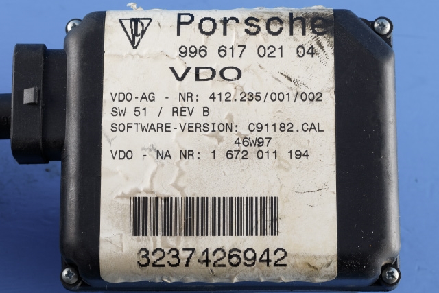Pedal gass til Porsche 911 1998-2005 (996) (996) (PORSCHE|996.423.025.09|996.617.021.04|)
