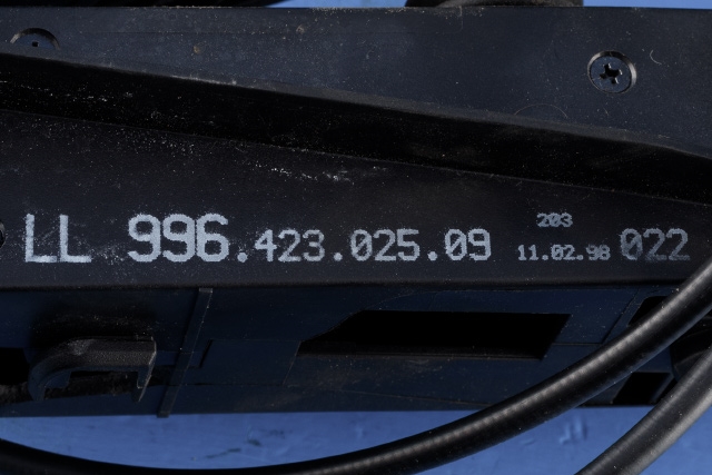 Pedal gass til Porsche 911 1998-2005 (996) (996) (PORSCHE|996.423.025.09|996.617.021.04|)