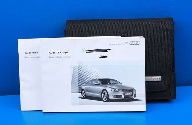 Instruksjonsbok til Audi A5 2007-2016 (Type I)