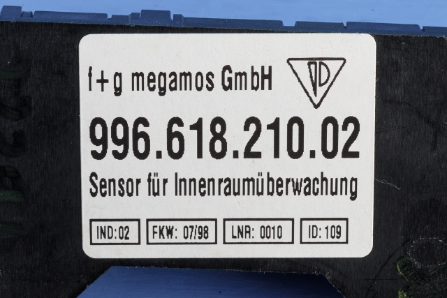 Sensor regnsensor til Porsche 911 1998-2005 (996) (996) (PORSCHE|996.618.210.02|)