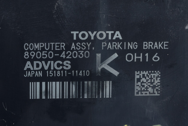 Styreenhet elektrisk parkbrems (EPB - Electric Parking Brake) til Toyota RAV4 2019-->> (Type V)  (TOYOTA|89050-42030|)