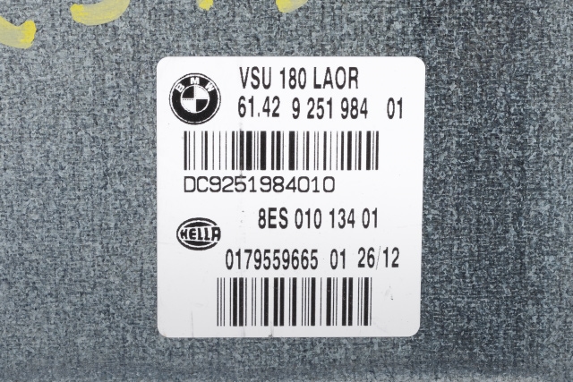 Styreenhet diverse til BMW 3-Serie 2012-2018 (F30/F31/F34) (F30/F31/F34) (HELLA|8ES 010 134-01|61.42-9 251 984|)