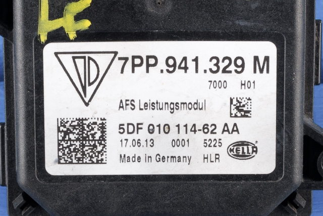 Styreenhet lys (LCM - Light Control Module) til Audi A3 2012-2016 (Type III, Fase 1)  (VAG|7PP 941 329 M|)