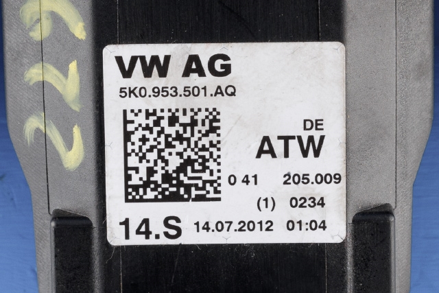 Bryter combi til VW Touran 2010-2015 (Type I, Fase 3) (VAG|5K0 953 501 AQ|5K0 953 502 N|)