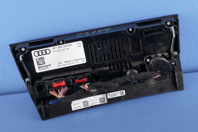 Varmeapparat betjening til Audi A4 2007-2014 (Type IV) (B8) (B8) (VAG|8T1 820 043 AH|)
