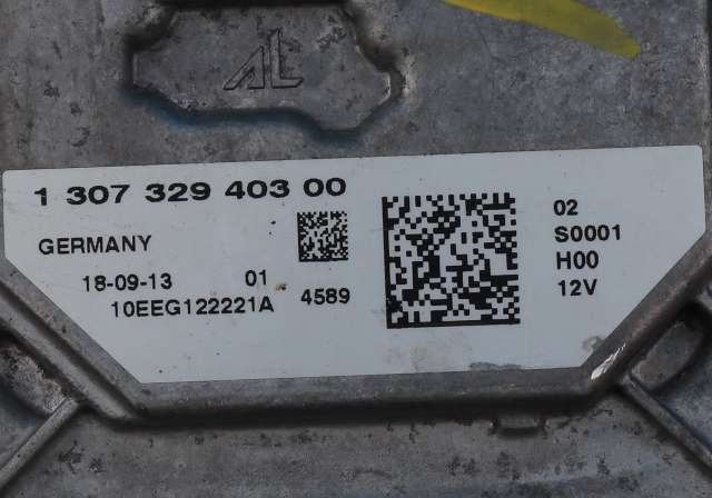 Styreenhet xenon/ballast til Peugeot 308 2013-2021 (Type II) (AUTOMOTIVE|1 307 329 40300|)
