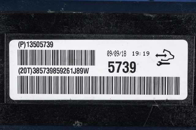 Styreenhet klima/aircondition til Opel Insignia A 2009-2014 (GM|13 505 739|)
