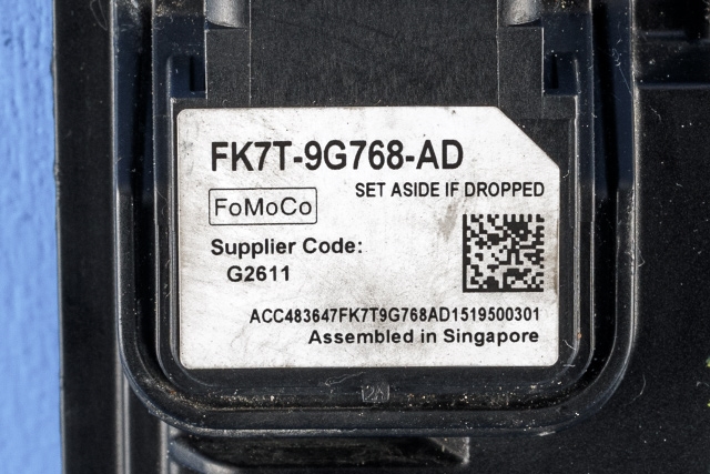 Sensor radar til Ford S-Max 2015-->> (Type II)  (FORD|FK7T-9G768-AD|)